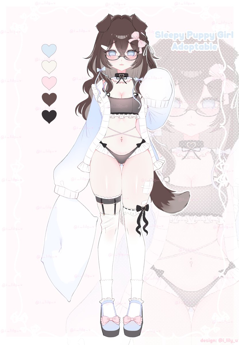 i_lily_u's tweet photo. 🤍 sleepy cute puppy adoptable 🤍

90€ personal use -
150€ commercial (includes back view + chibi)
#adoptable   ♡ + ↻ are really appreciated ~ https://t.co/iDmQZ3Pivg