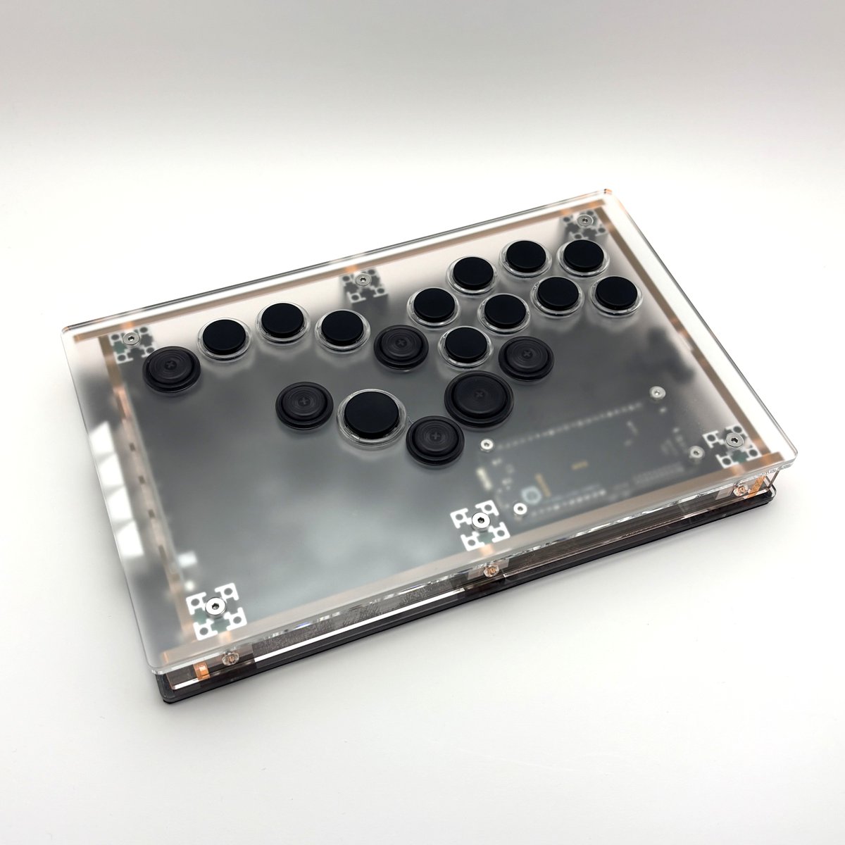 fruitsfactoryjp's tweet photo. #Frucon
Harvest
Not for Sale / W190×L300×H35
Palette :
Base Panel : Clear
Side Frame : Edge Pink
Keycap : White
Weight : 1.10kg
Region : North & Central America / U.S. https://t.co/fPkC0Cx15L