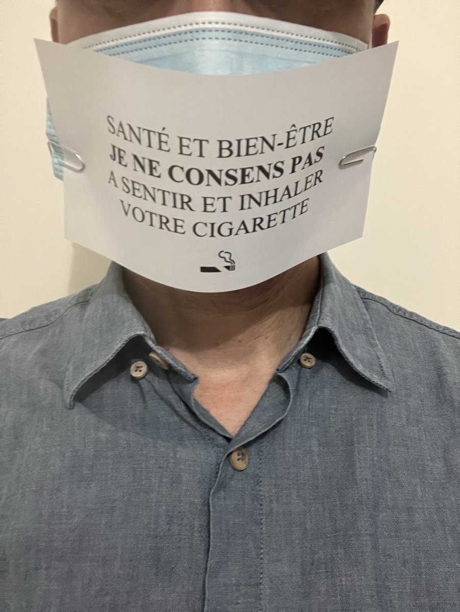 stopcombustion's tweet photo. Je ne consens pas à sentir et inhaler votre cigarette !
https://t.co/XEV5RGeY7U https://t.co/7PFuCeKOIK