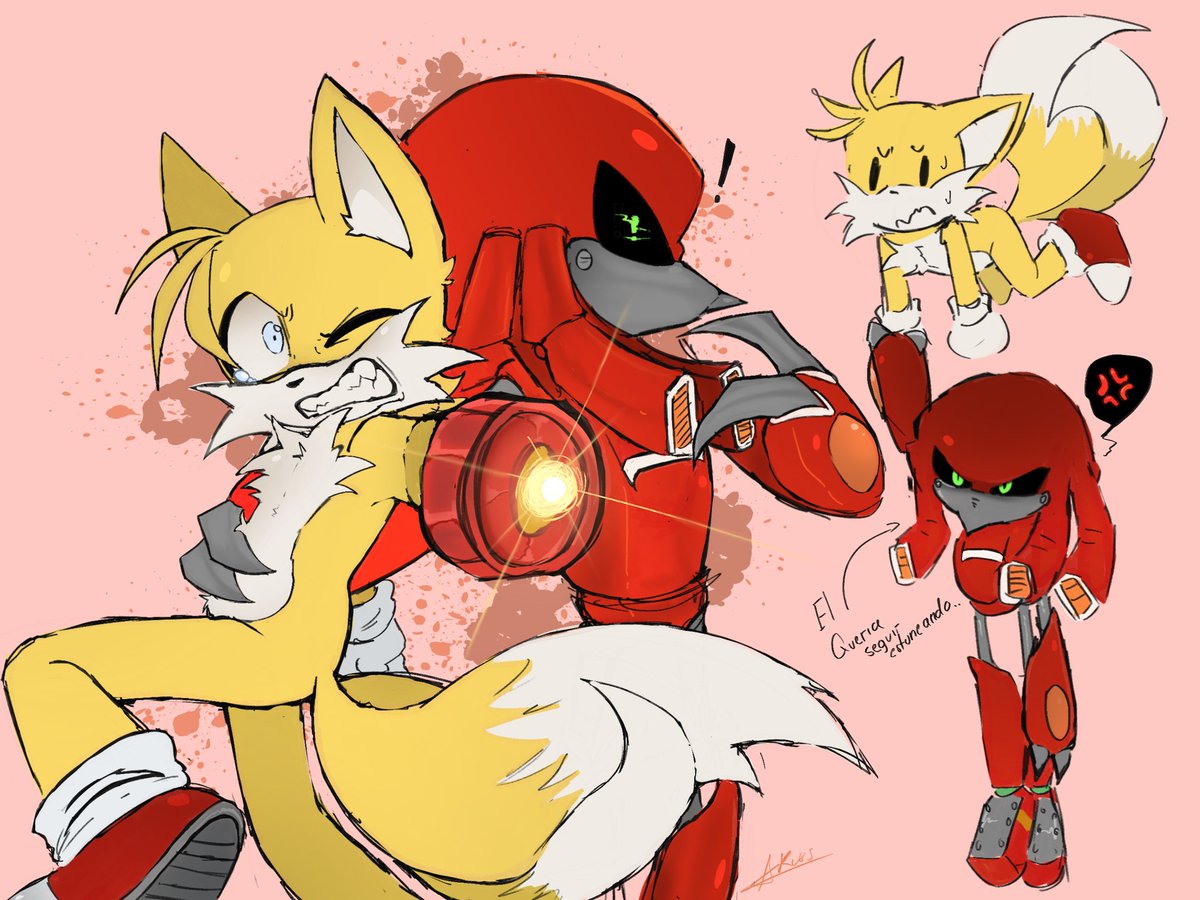 russ_lol666's tweet photo. Based in td eclipse.. Me and my husband! #td #sonicthedisaster #metalknuckles #tailsthefox https://t.co/dixNN1CALZ