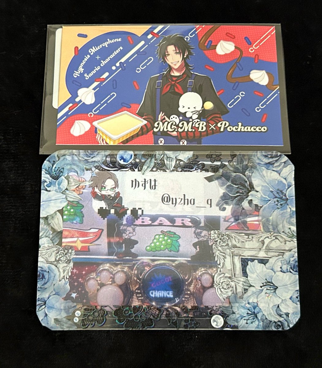 yzha_q's tweet photo. 【交換】ヒプノシスマイク ヒプマイ サンリオ ディッパーダン 購入特典

譲: 二郎
求: 銃兎

郵送交換 お気軽にお声掛けください🌸 https://t.co/PD9D6gnsAr