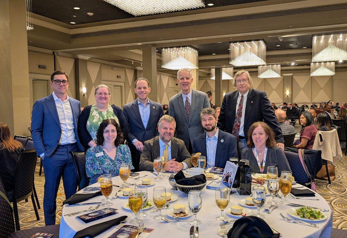 SafeRoadsMD's tweet photo. We assembled this stellar crew of road safety-minded Marylanders to gather at the @chamberrock Public Service Awards luncheon today! Amazing stories of life-saving, heroism and community support. @RockvilleCityPD @RockvilleVFD https://t.co/F3bwr3p7Wc