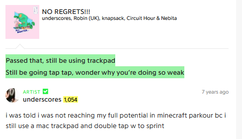 evescores's tweet photo. oh she take that minecraft parkour serious https://t.co/2p7rMe8yOw