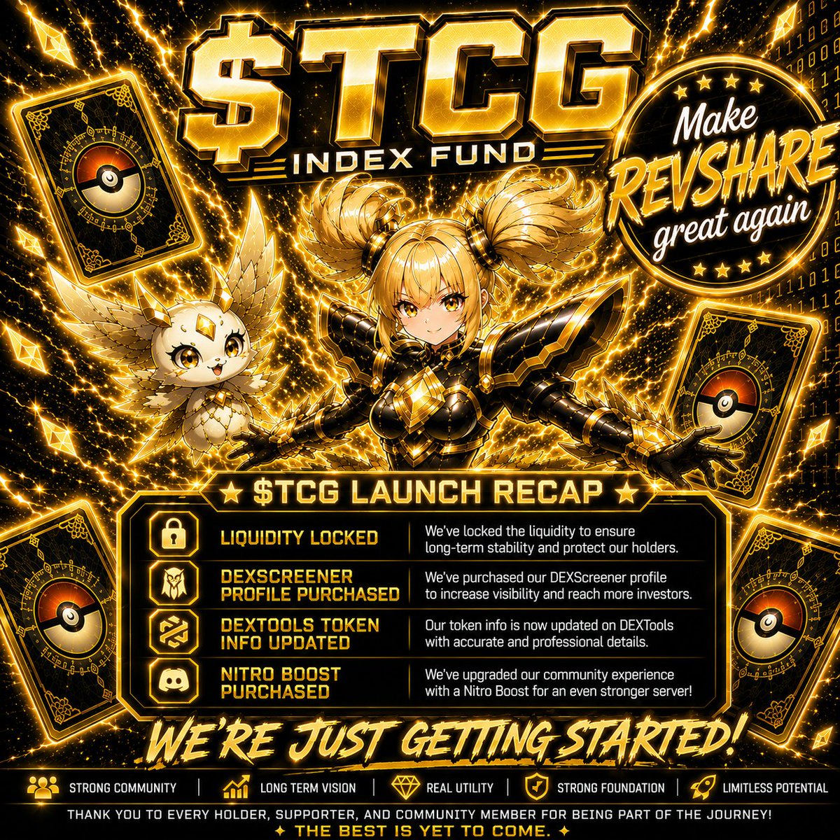 TCG INDEX FUND $TCG tweet media