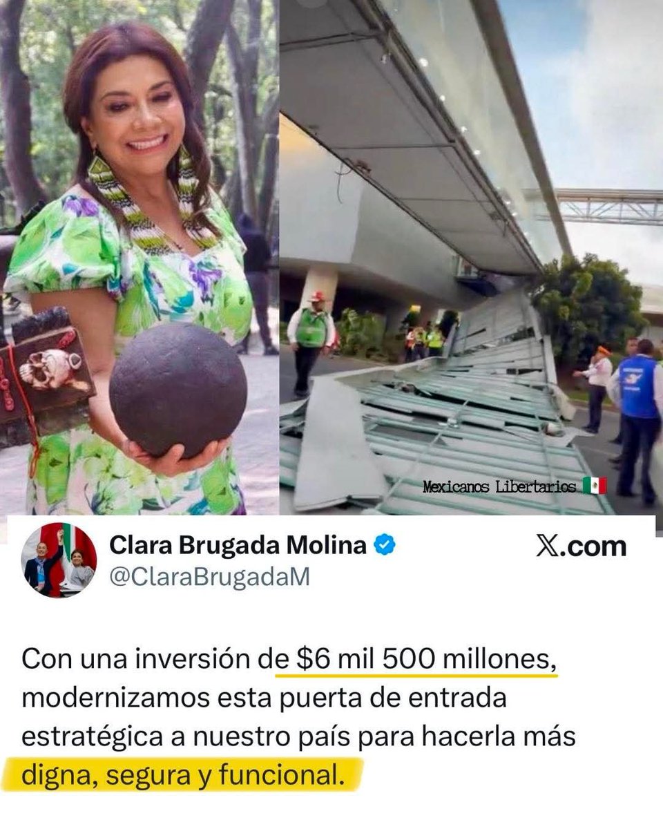 GuacamayanLeaks's tweet photo. Otra que cuando termine su cargo se va a resultar que es multimillonaria, se esta robando todo el presupuesto. 

@ClaraBrugadaM llego igual de hambreada que los Lopez Obrador. https://t.co/G75E8P348W