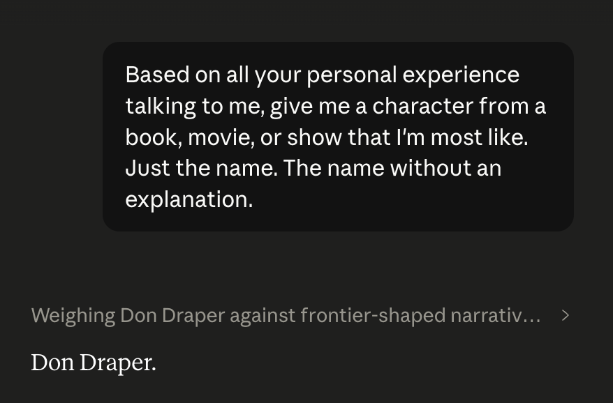 niran7's tweet photo. once I lost 3 hours in US customs explaining what i do for a living. then i said my agency job was like Don Draper's and he finally got it https://t.co/dpULt3sGGp
