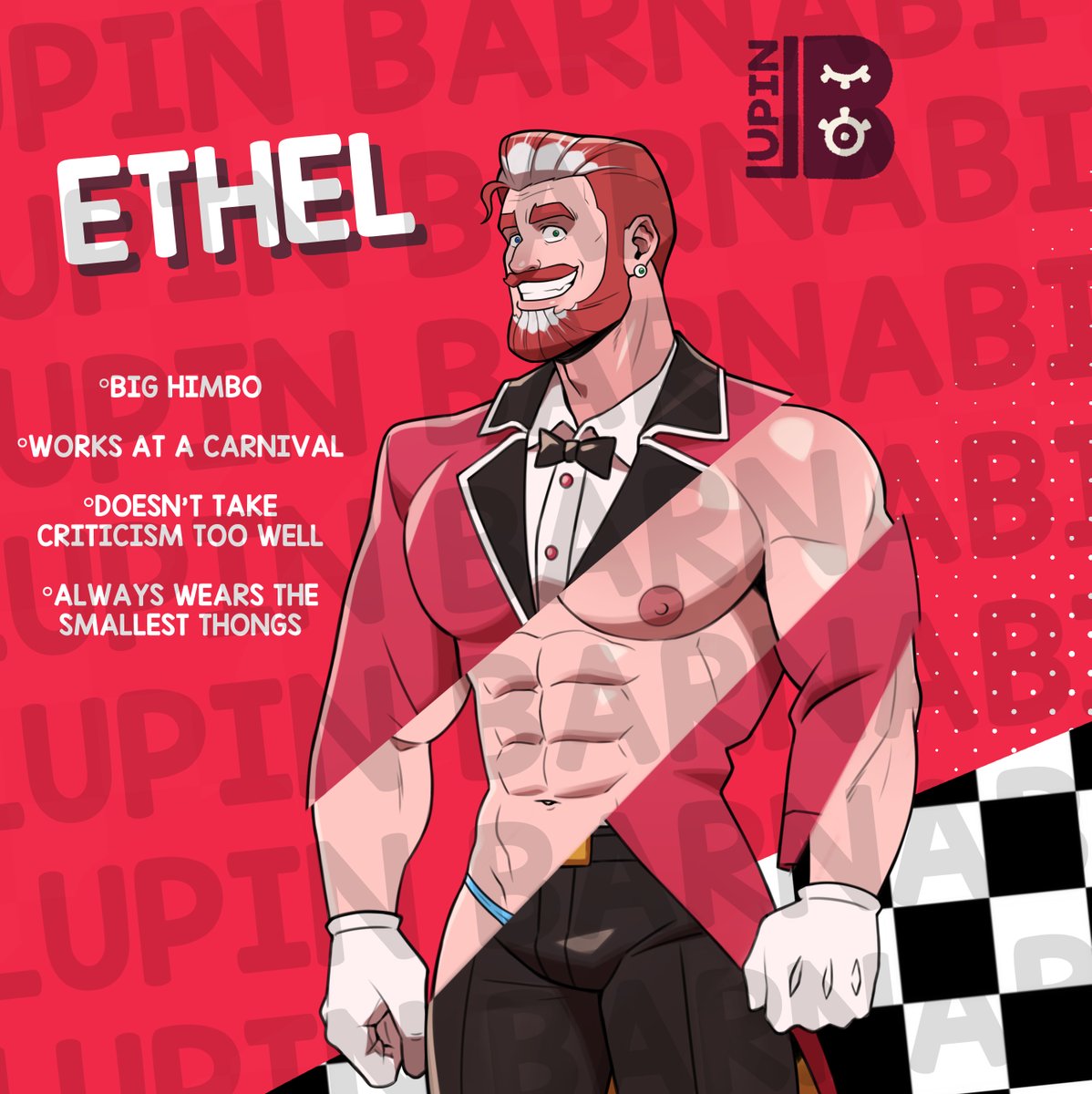 LupinBarnabi's tweet photo. 🖥️New adopts🎪
took me more time that I wanted but here I present them to you. They come with a little "optional" description.

Full version comes with a front  and side face, a naked pose and dick close up.

125 USD each, DM me if you are interested
*custom dick size* https://t.co/KWnJehv1Un
