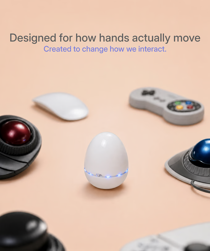 stufflistings's tweet photo. Gadget of the day.

This egg is a balance-based input device that uses tilt, rotate, gestures, and touches to interact with your PC, TV, and more.

The OVO... https://t.co/UiEFEjz48x