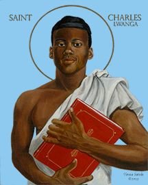JustAdaugoijele's tweet photo. Today is the Feast of some of the Africans most famous saints;
Saint Charles Lwanga,the Ugandan Catholic cathechist and the 22 Martyrs of Uganda,
who was killed by orders from King Kabaka Mwanga II between
November 15 1885 to January 27 1887..

Charles Lwanga is the patron of youth