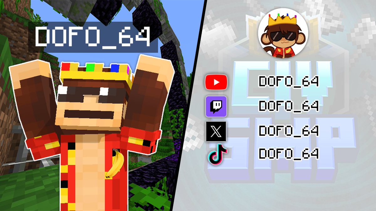 TheCivSMP's tweet photo. Here @DOFO_64 comes swinging to @TheCivSMP! https://t.co/eRJZkcLEyL