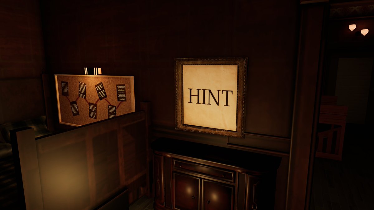 Nuoance's tweet photo. Already we've hit over 100 Favorites! Thank ya'll so much <3

I did a hot fix today to add hints for two of the puzzles, as people seem to be getting tripped up more than we expected! If you haven't yet, please go check out a little taste of what we're cookin' in VRChat! https://t.co/B62ecOLydq