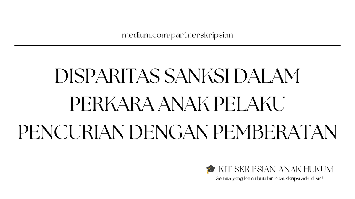 deepikdeepik's tweet photo. Mengawali agenda partnerskripsian hari ini dengan menulis artikel singkat tentang kajian putusan. Artikel ini khusus untuk teman-teman yang sedang kebingungan mencari topik skripsi hukum pidana.

Bisa dibaca di sini ya ⤵
https://t.co/7xF9AZcxyo https://t.co/yWRG7Gjfih