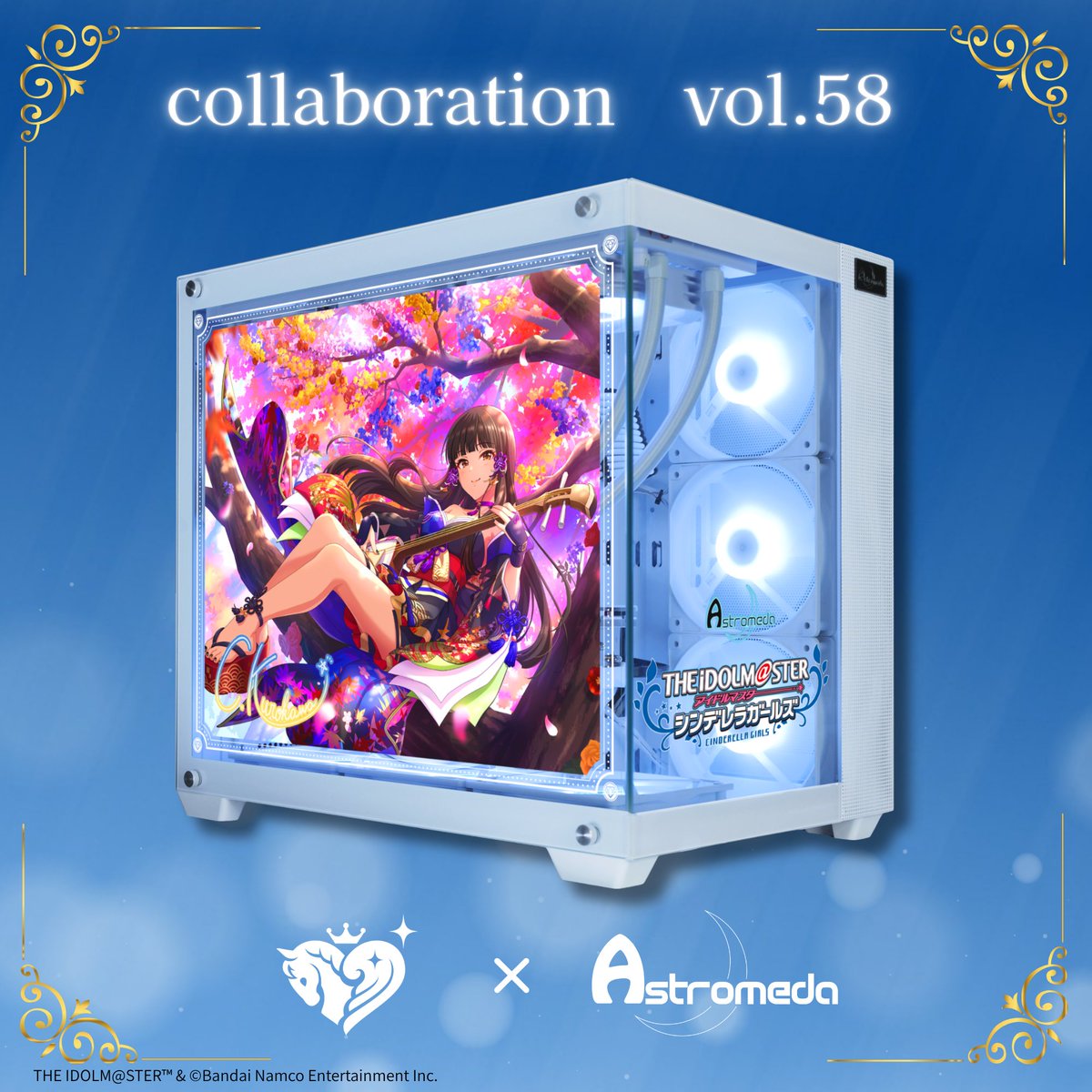 Astromeda_JP's tweet photo. ／／
『アイドルマスター シンデレラガールズ』
コラボレーションPCのデザイン公開‼️
＼＼

本日公開のアイドルはこちら❣️

アイドルたちの魅力と世界観を詰め込んだ、
こだわりのデザインに仕上がっています✨

ぜひチェックしてください😍
https://t.co/N7xx75ynaa

#デレマス #シンデレラガールズ #idolmaster