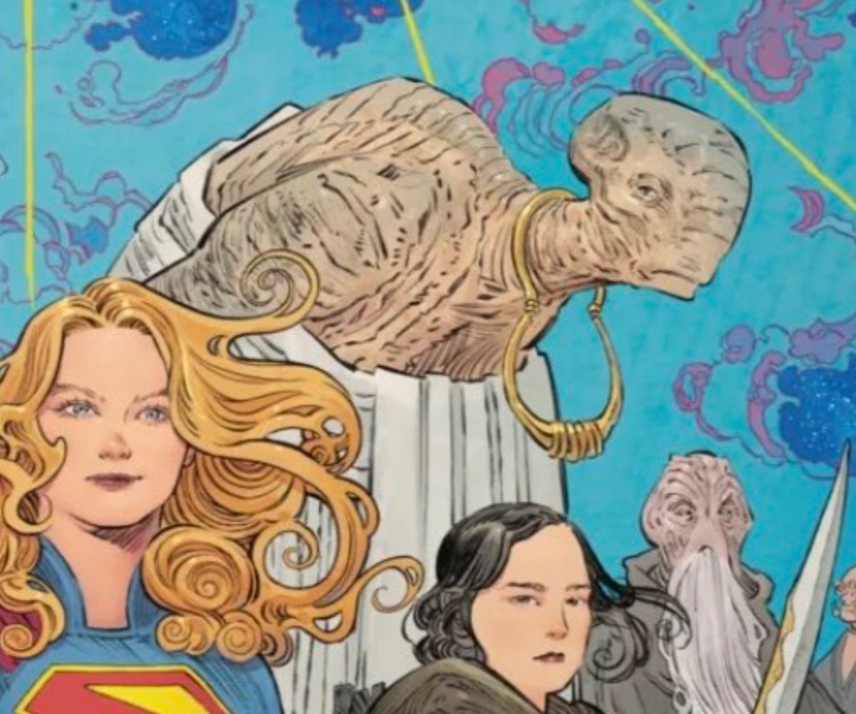 SCentralized's tweet photo. Okay I’m seriously quite confused what is Lexo Sooger, an alien from Canto Bight, doing on this official Supergirl poster??? https://t.co/XdzDXGyXOB