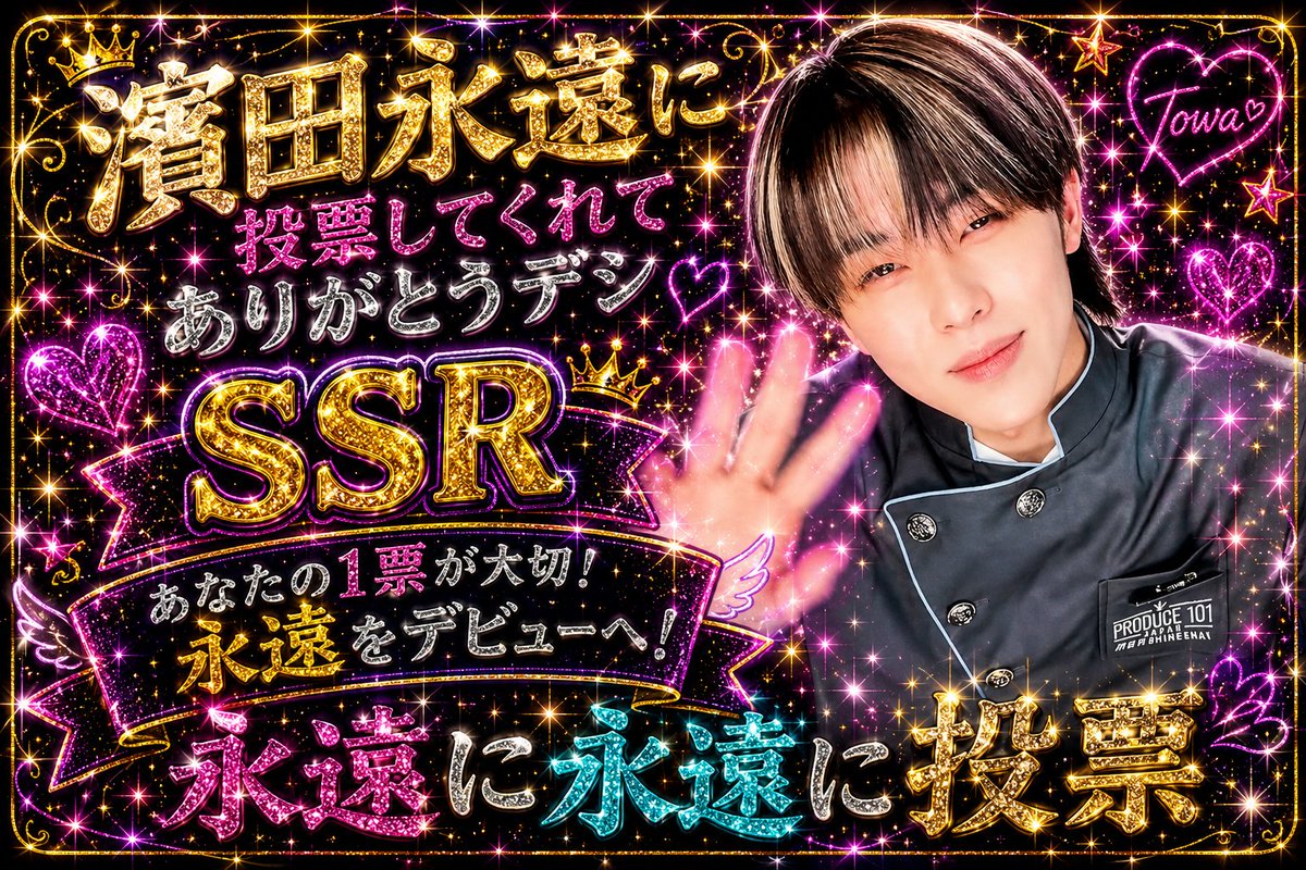 cacao👻🍰濱田永遠デビューへ‼️ tweet media
