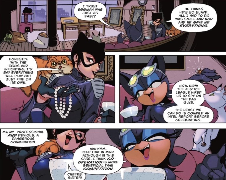 NamelessCode123's tweet photo. Sonic x DC Metal Legion Issue 2 

Shadow and Rouge Separate Pages Spoilers https://t.co/8eac9i7Nxv