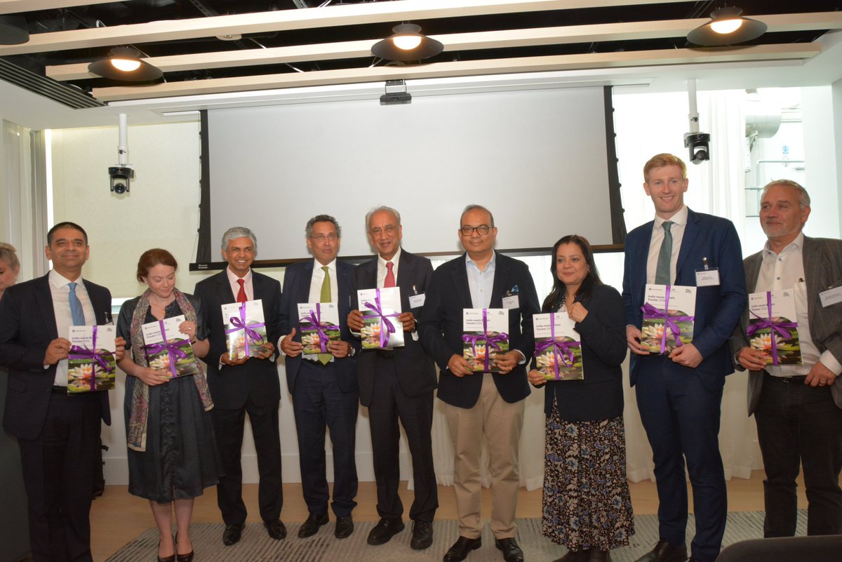CII4Global's tweet photo. The 13th edition of the India Meets Britain tracker 2026 by Grant Thornton developed in collaboration with CII and India Global Forum was launched by Mr Periasamy Kumaran, High Commissioner of India to the UK on 28 May 2026. The report launch was also addressed by Mr Keshav Murugesh, Chair CII UK India Business Forum and CEO, WNS (part of Capgemini).
@FollowCII @keshav_murugesh @UKIBC @HCI_London @wnsholdings