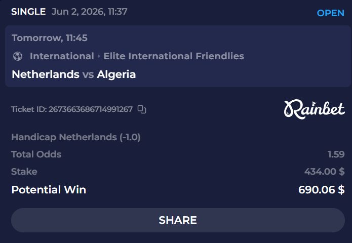ArsenalZNE's tweet photo. Algeria travels to Rotterdam tomorrow heading straight into a buzzing De Kuip fortress. 

The Netherlands has turned their home ground into an absolute dead end for visitors, remaining completely unbeaten in their last ten fixtures. 

Ronald Koeman’s tactical setup has generated incredible momentum, and his squad is fully prepared to unleash relentless attacking width from the opening whistle to overwhelm the opponent. 

You are completely delusional if you think an Algerian side that has not appeared on the global stage since 2014 can handle this level of top-tier European intensity.

 This warm-up is a total mismatch.