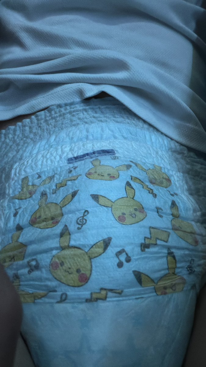 om_06211's tweet photo. ピカチュウ！ #おむつ高校生 #おむつ好き #おむつ男子 #おむつ #abdl https://t.co/0tSA3XkzSO