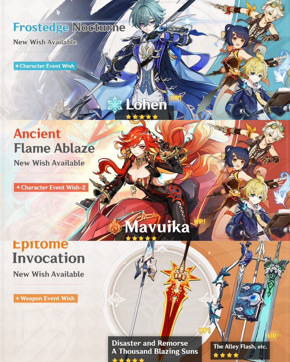 Genshin Universe tweet media