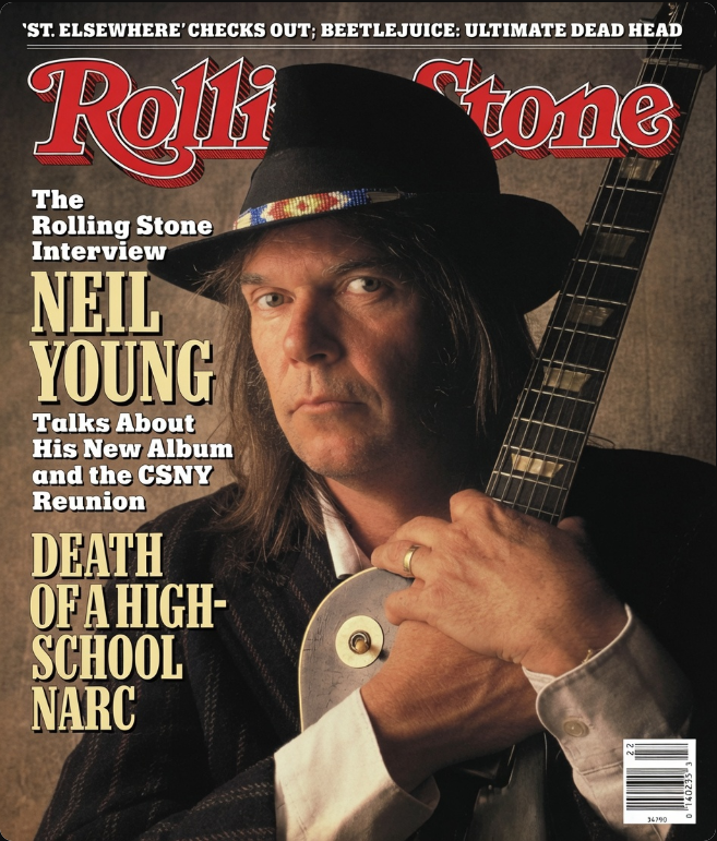 MagazineCurator's tweet photo. Rolling Stone Magazine- June 2nd, 1988

Neil Young
📸William Coupon

This cover marked a major artistic and personal turning point for Neil Young following the most turbulent, experimental, and widely criticized decade of his career.