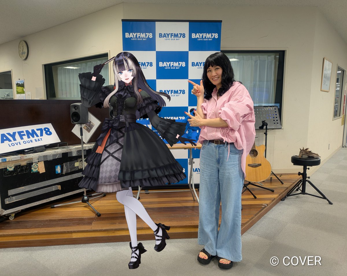 bayfm_it's tweet photo. ＼✨ #春原佑紀 × #儒烏風亭らでん  の水曜it!!✨／

お休みの春風亭昇也師匠に代わって
プライベート弟子のVTuber！
儒烏風亭らでん ちゃんがパートナーを担当📻🎶

水曜恒例・都々逸クイズに挑戦💪
正解者にはDJ4人のサイン入りステッカーが当たる！

✉it4@bayfm.co.jp
#bayfm_it #radiko #bayfm_it https://t.co/lCMTPGf2g9