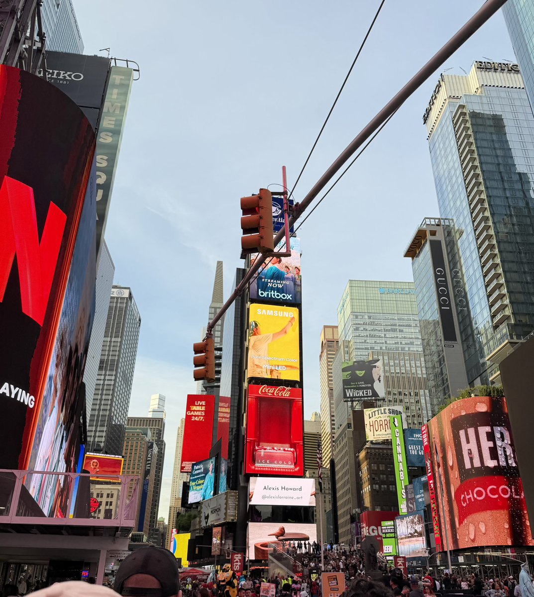 nefillemans's tweet photo. Times Square.  @millardcentral #milDCtrip2026 https://t.co/Kz4pELiM1J
