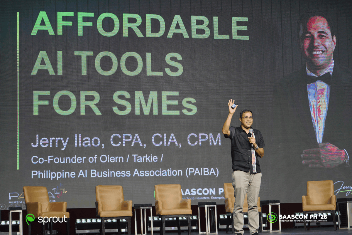 SproutHRTech's tweet photo. Jerry Ilao of the Philippine AI Business Association (PAIBA) showed how small teams now have access to capabilities that once seemed out of reach. What matters is how quickly they put them to work.

Watch here: https://t.co/PlkPev1Juv

#SaaSconPH #GreatEmployersUseSprout https://t.co/WmpgA5zaGZ