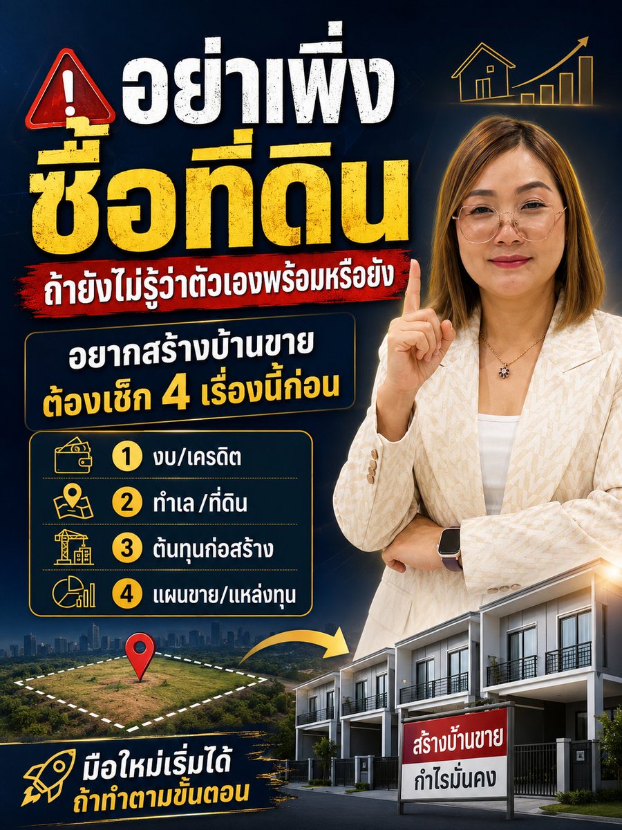 FootDek's tweet photo. 🏗️ อยากสร้างบ้านขาย แต่ไม่มีที่ดิน ไม่มีทุน... ต้องเริ่มยังไงดี? 🤔🏡
.
.
คอร์ส ฟรี..เรียนฟรี…สร้างบ้านขาย+ยื่นกู้แหล่งทุน
.
สอนสด 1 วันเต็ม
วางระบบธุรกิจสร้างบ้านขาย
ตั้งแต่การวิเคราะห์ที่ดิน
จนถึงการยื่นแหล่งทุน
.
พิมพ์ “เรียนฟรี”
มาที่ Line : @monly
.
.
#สินเชื่อสร้างบ้านขาย https://t.co/xrszUrEY69