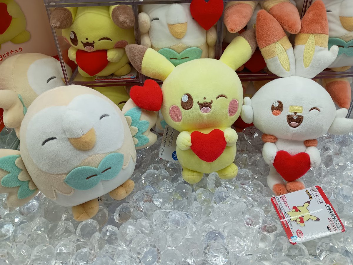 景品入荷情報】 「#ポケピース ぬいぐるみ Mellow Heart～ピカチュウ
