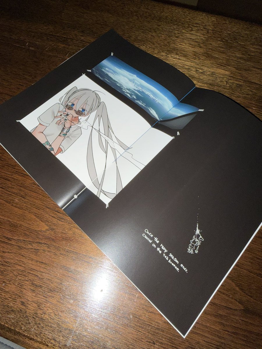 冊子はこんな感じです。(¥1000)