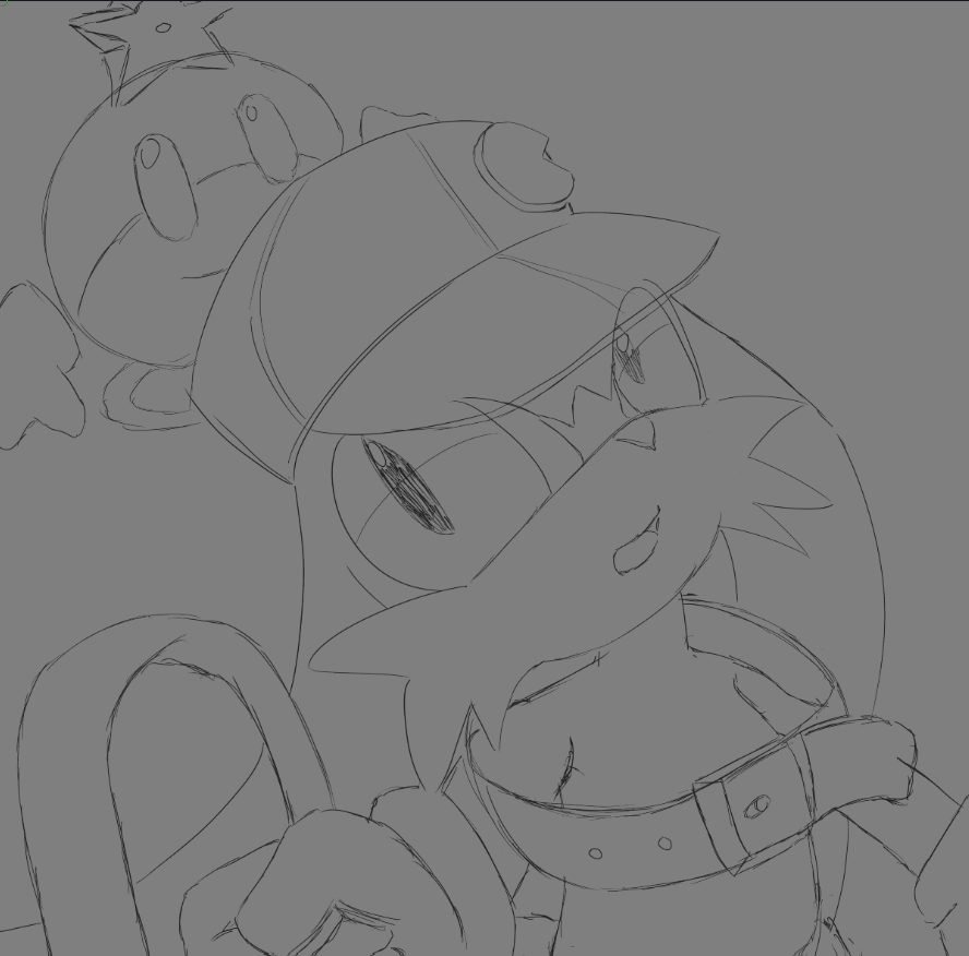 N4itrate's tweet photo. Klonoa WIP https://t.co/hdVNW3d1Jn