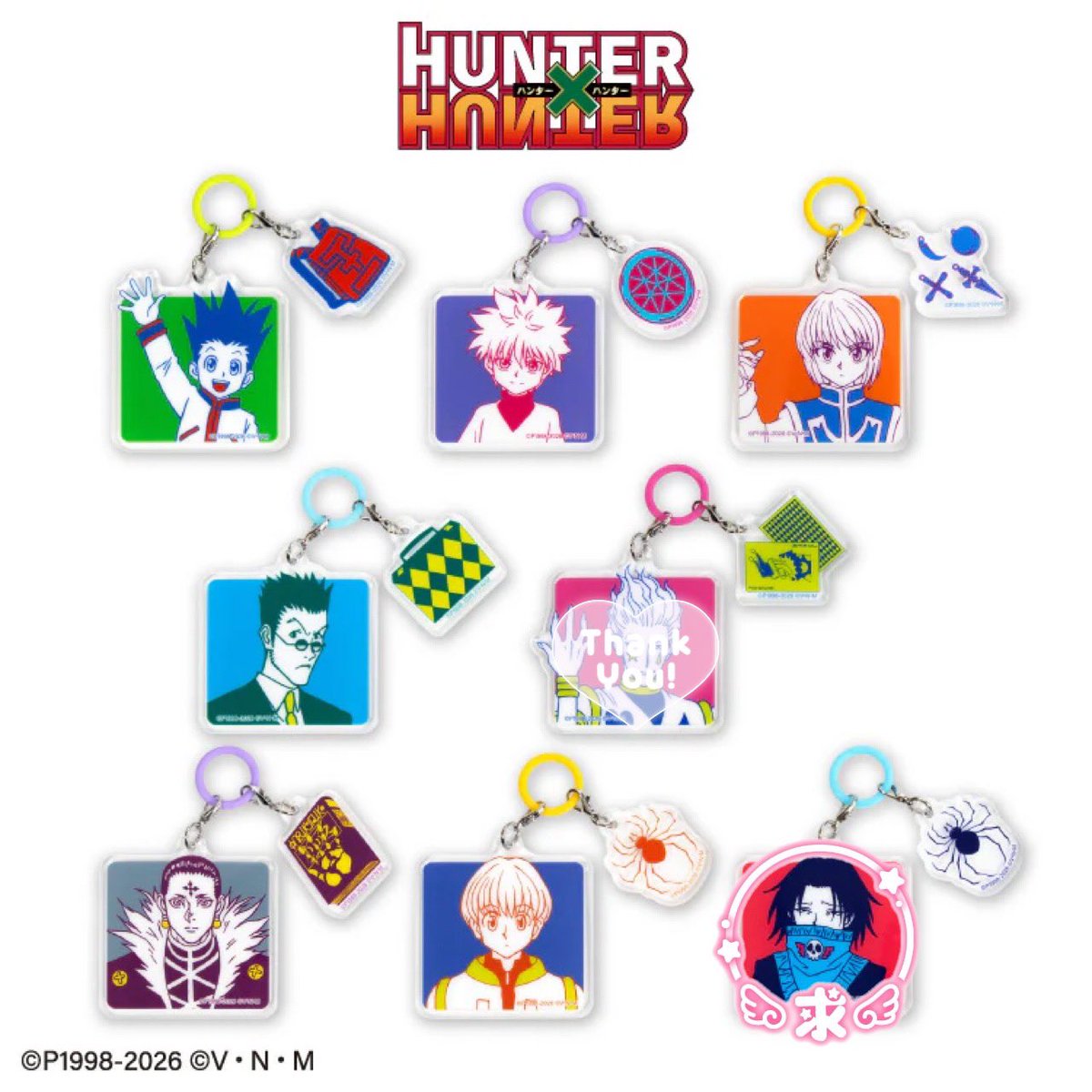 heys2_'s tweet photo. 【交換】 HUNTER×HUNTER THANKYOUMART サンキューマート
ランダムめじるしチャーム

〖譲〗:フェイタン以外

〖求〗:フェイタン

♡ 10点予約済み（店舗販売にて追加する可能性ございます。）
♡ 検索からでもお気軽にお声掛けください(  ᴗ ᴗ)⟡.· https://t.co/2Zva433XTL
