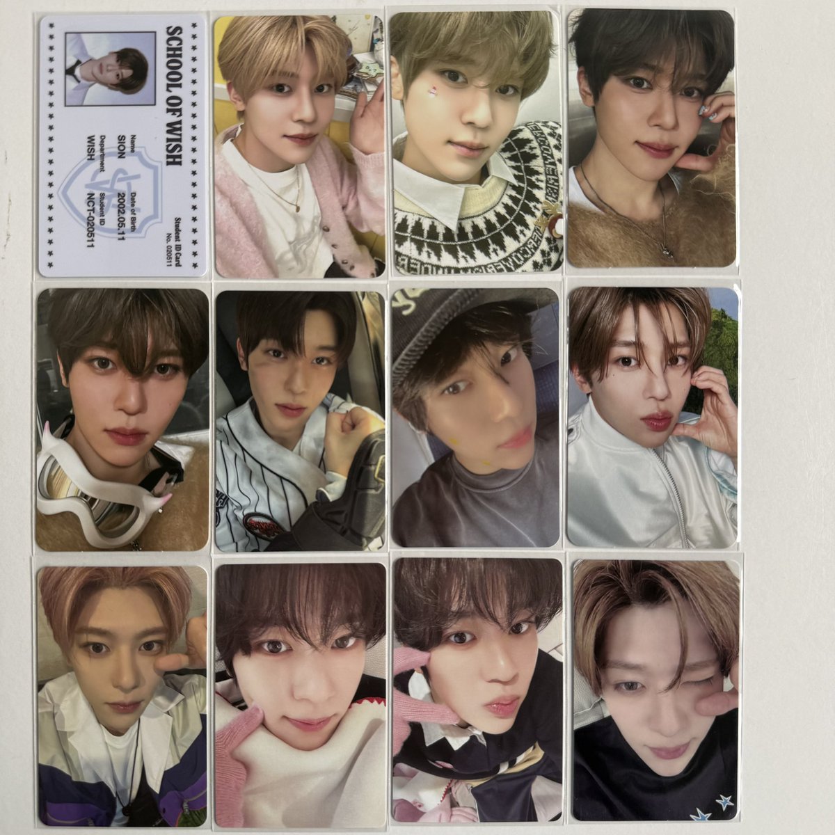 ryon8407's tweet photo. nct wish トレカ 交換 買取

譲  画像（リプ続きます）
求  買取 リョウ smtr25

郵送での取引または7/12ペンミ手渡し
 #nctwish交換  #nctwish買取 https://t.co/h0Djb3oxat