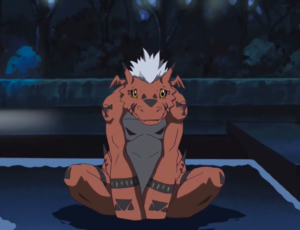 LoboSamp's tweet photo. Growlmon sometimes looks intimidating, but he's cute.

#Digimon #디지몬 #デジモン #グラウモン https://t.co/PmoHFViftO