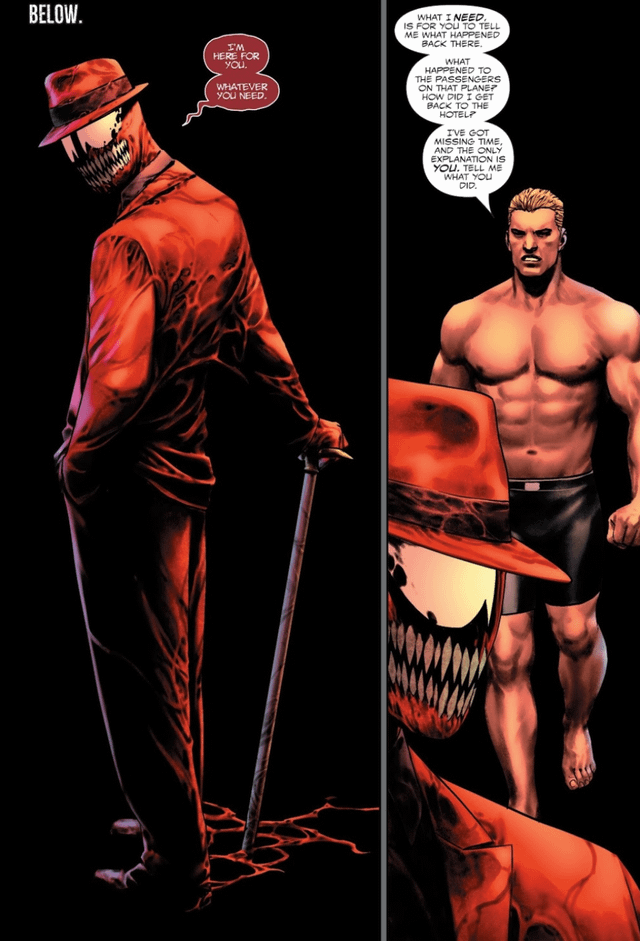 KJpixel14's tweet photo. Ideas for alt costumes for Carnage in Tokon https://t.co/lBZ1VwOCFR