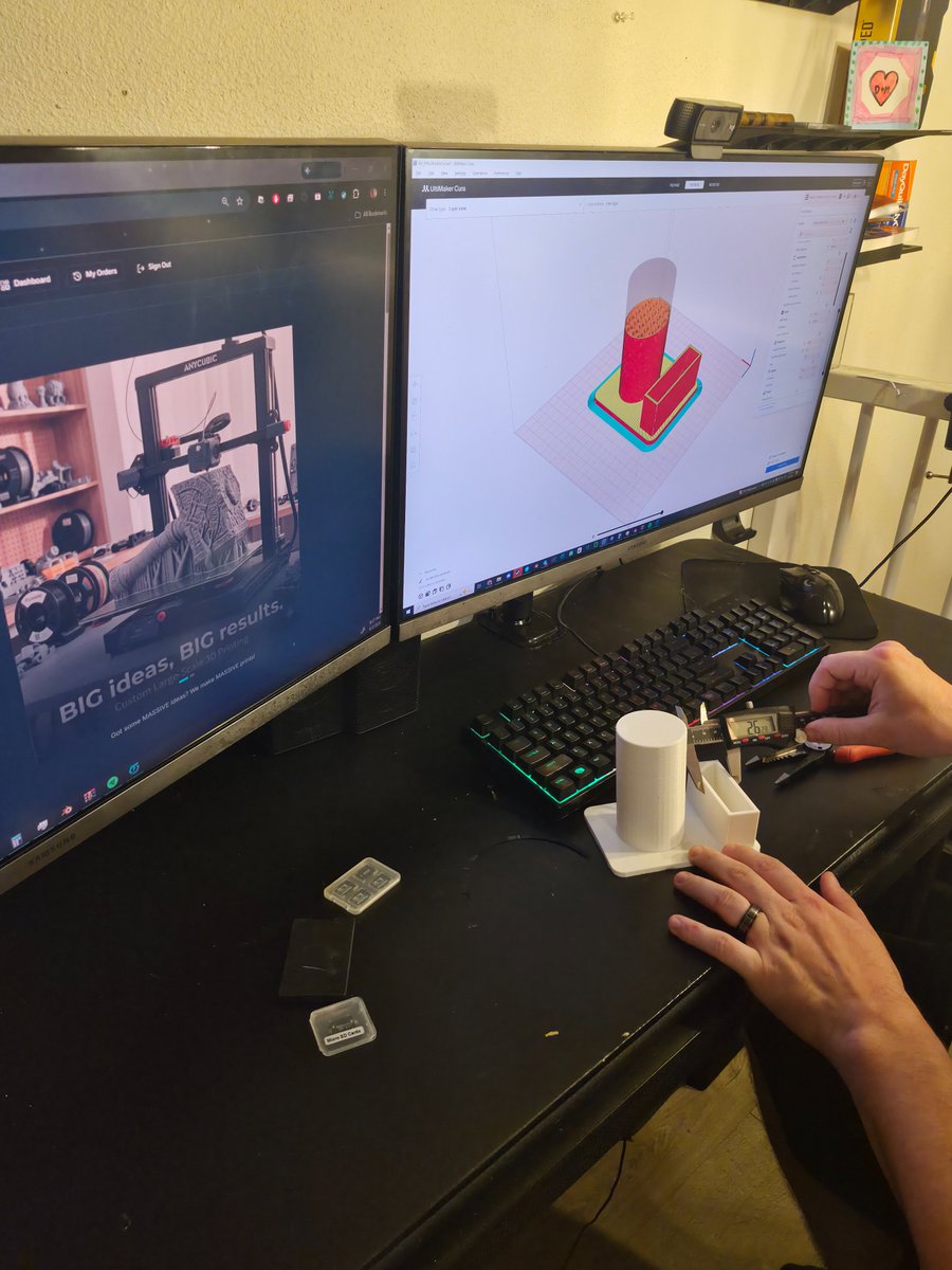 ThatNerdDaniel's tweet photo. Hey everyone, my name is Daniel, founder of Quantum Forge 3D.
Over the last while, this page has honestly been a bit all over the place while I worked on building the business, experimenting, learning, and figuring out exactly what direction I wanted Quantum Forge to grow into.
As the business continues gaining traction and more people begin following our work, I wanted to make a proper post explaining who we are and what we stand for moving forward.
Quantum Forge was never created to simply mass produce cheap throwaway items or chase quick profit. The goal from the beginning has always been to create useful products, solve problems, support our local community, and build things the right way while keeping them affordable for the client.
That being said, I have noticed a growing stigma around parts of the 3D printing industry where some sellers and companies prioritize shortcuts, copied work, and profit over ethics, originality, and respect for fellow creators.
I did not want to be part of that system.
Everything I make is either modeled by me personally using skills I have honed over the past 5 years, or created through mutual and ethical partnerships with other creators.
One thing that has always mattered heavily to me is integrity.
That means respecting creator rights, respecting licensing, avoiding stolen work, and making sure we operate ethically as a business. There are a lot of shortcuts people can take in this industry, but long term, I want Quantum Forge to be known for doing things properly and honestly.
Every project we take on is approached seriously. We do not simply press print and hope for the best.
We look at structural integrity, intended use, material selection, print orientation, and overall functionality to make sure customers receive products that are actually designed to last and perform well.
We do not believe in engineered obsolescence. In fact, we believe intentionally designing products to fail early for repeat profit is morally wrong, regardless of potential financial gain.
As we continue growing, my goal is for Quantum Forge to become known for creativity, reliability, ethical manufacturing, engineering-minded thinking, and honest communication.
To everyone who has begun supporting us — and especially those who have been here since the very beginning of the idea — thank you genuinely.
We are still growing, still improving, and fighting to build something that is accessible and affordable to everyone.
This... is only the beginning.
— Daniel
Founder & CEO
Quantum Forge 3D
