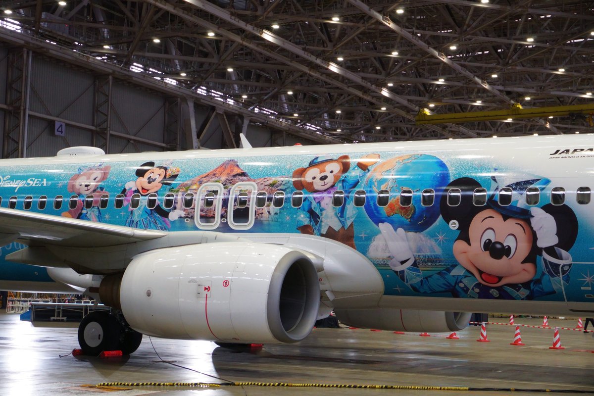 JAL Jubilee Express」就航イベントにミッキー登場！ ディズニーシー25