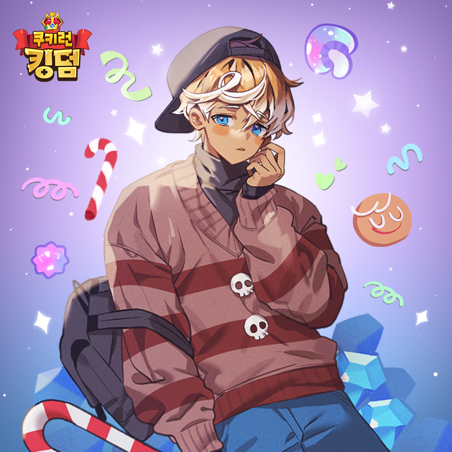 bluest__moon's tweet photo. Can someone please explain why this is a matter of debate to begin with? Since 2014, CookieRun has made it clear that cookie’s humanized skin color don’t have to match their dough color. Said humanized design and skin tones has also varied drastically across different canon media https://t.co/ov8cFjw33S