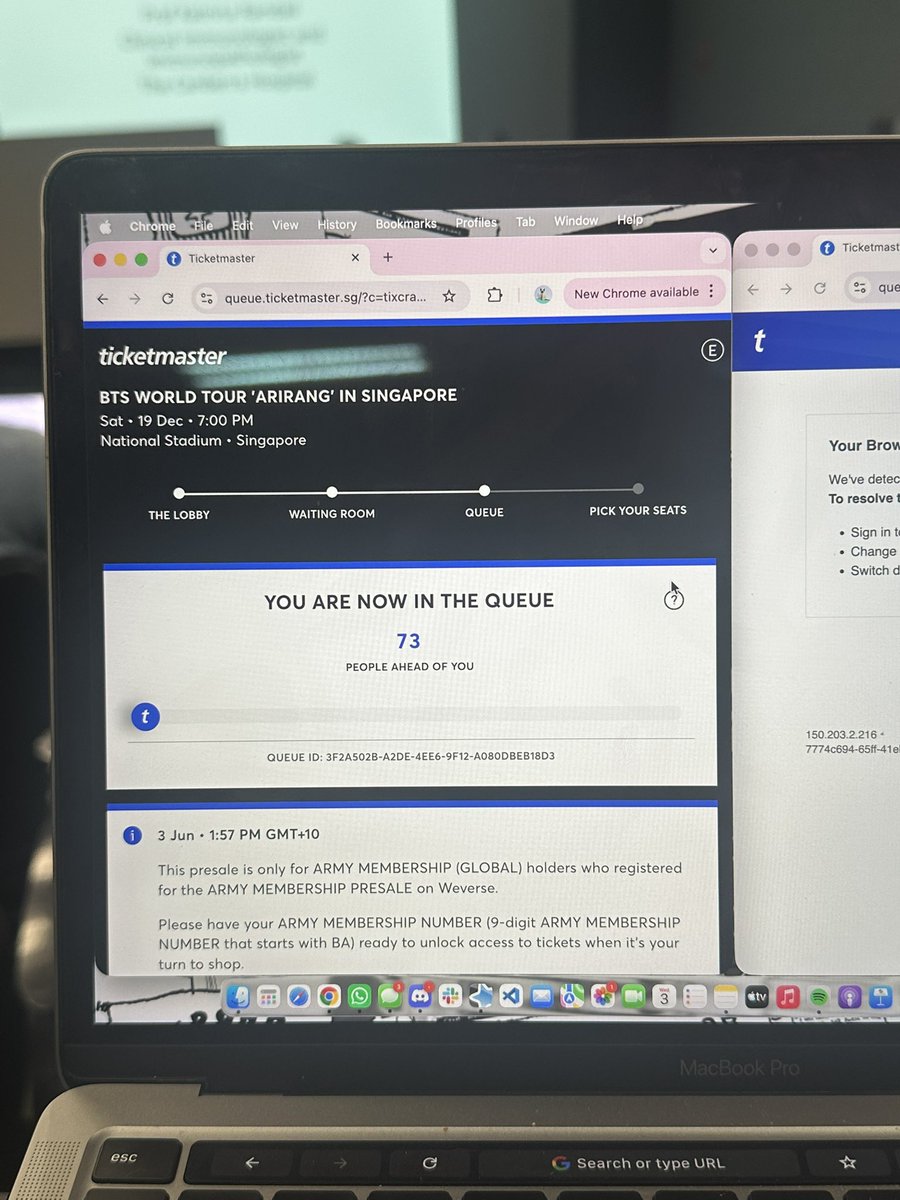 eve⁷ 🥀 is seeing bts!!! tweet media