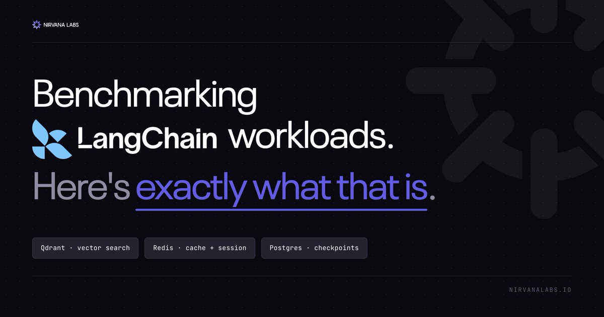 nirvanalabsai's tweet photo. 7/ 
Full explainer: https://t.co/UlaP2Hnj2i

And...report dropping REAL soon. Stay tuned.

#LangChain #AIAgents #CloudInfrastructure #LangGraph https://t.co/ncPUfOGeHG