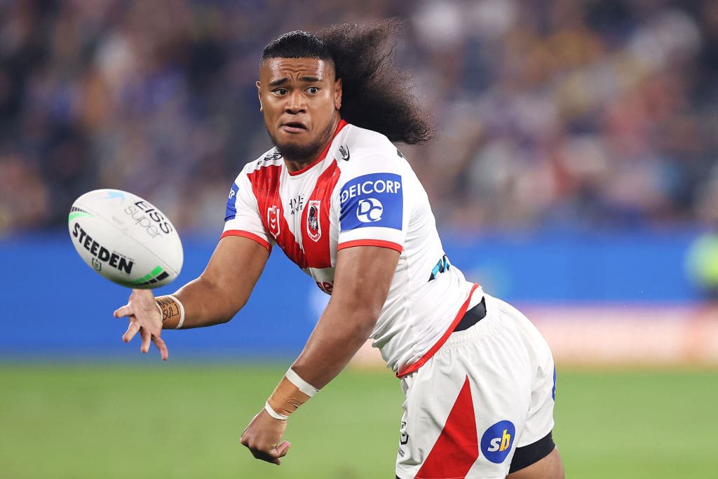 IsaacIssaRL's tweet photo. EXCLUSIVE 🚨 

Dragons centre Moses Suli has been told to explore his options for 2027.

More to come on @ESPNAusNZ shortly.

#NRL #StGeorgeIllawarraDragons #MosesSuli https://t.co/3jSO2FuOyM