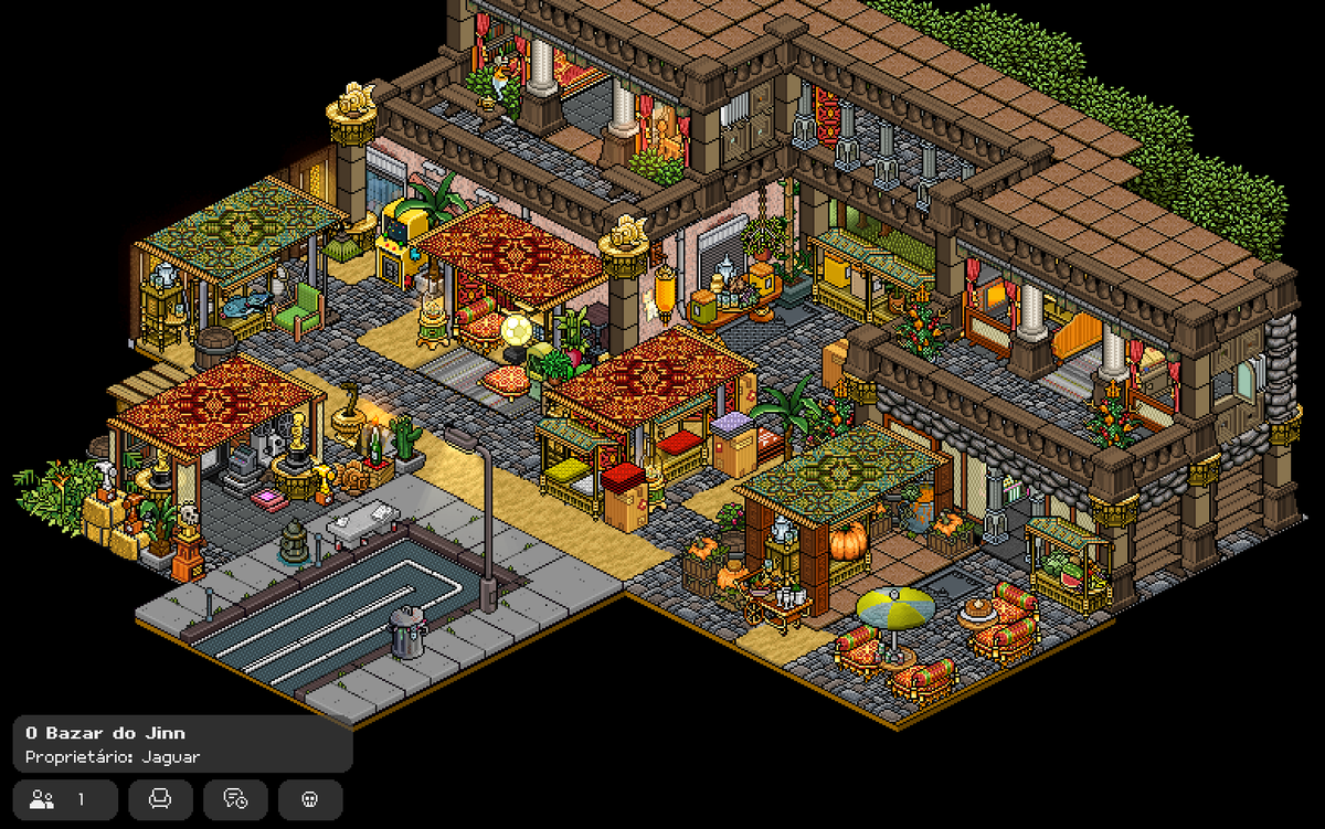 JaguarOrigins's tweet photo. O Bazar do Jinn  

#HabboOrigins @HabboOrigins https://t.co/yyJikmtH0C