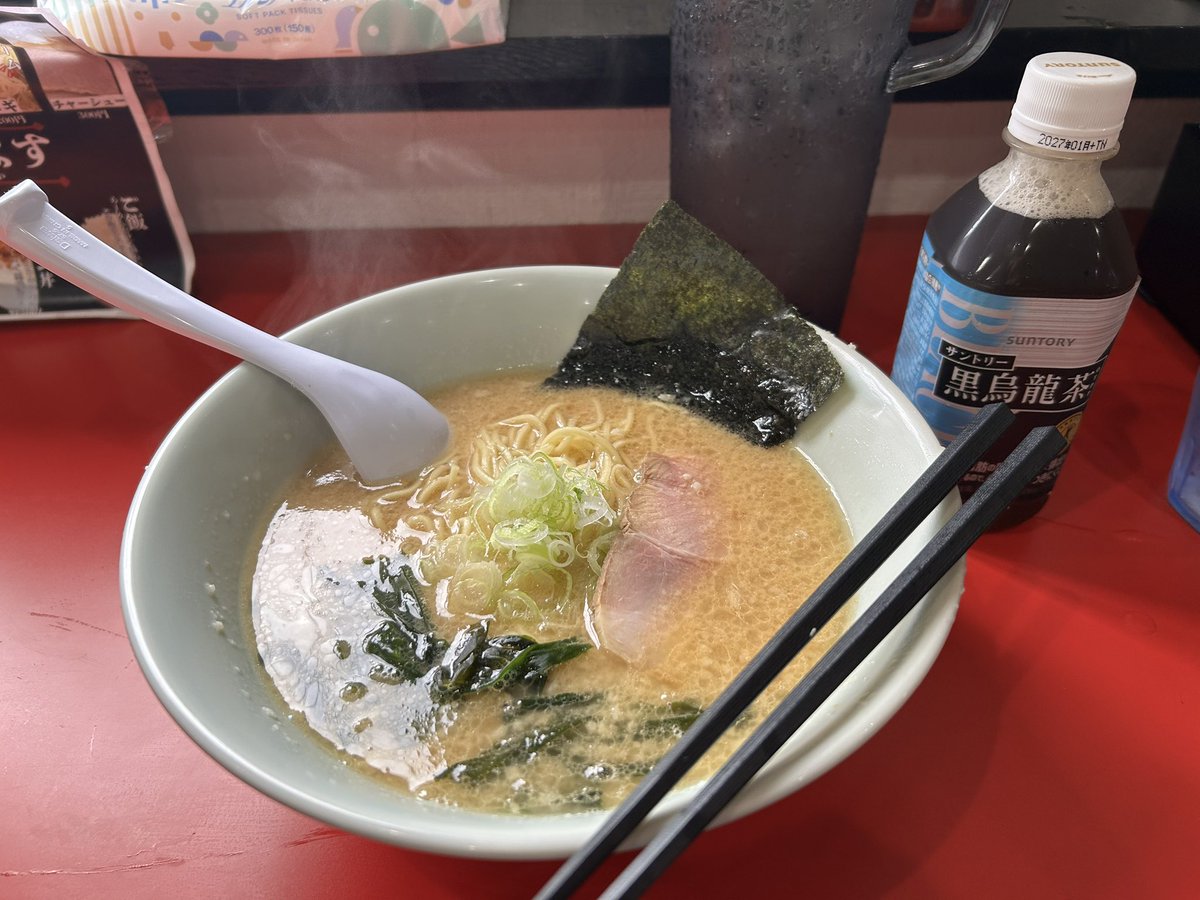 kojiuchi's tweet photo. @つくば市　ラーメン北川

いわゆるラーショ系のお店🍜背脂最高！ https://t.co/c3BXE504iR