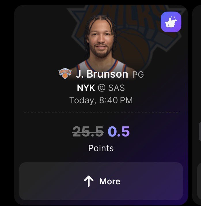 Thecoachcapper's tweet photo. Busy day incoming 👀

We got a WNBA profit boost on Sleeper, a Victor Wembanyama gimme pick on Sleeper, plus a Jalen Brunson gimme pick on PrizePicks and DraftKings Pick 6 💰

The books are giving us opportunities all day long and we’re looking to ATTACK 🔥

I’ll be in the lab cooking up plays and posting EVERYTHING in my free Discord. Don’t miss the value today.

Join the community today entirely FREE. Link in the comments ⬇️

#WNBA #NBA #Sleeper #PrizePicks #DraftKings #SportsBetting #BettingTwitter #GamblingTwitter #SportsPicks #DiscordCommunity #WNBAProps #NBAPicks