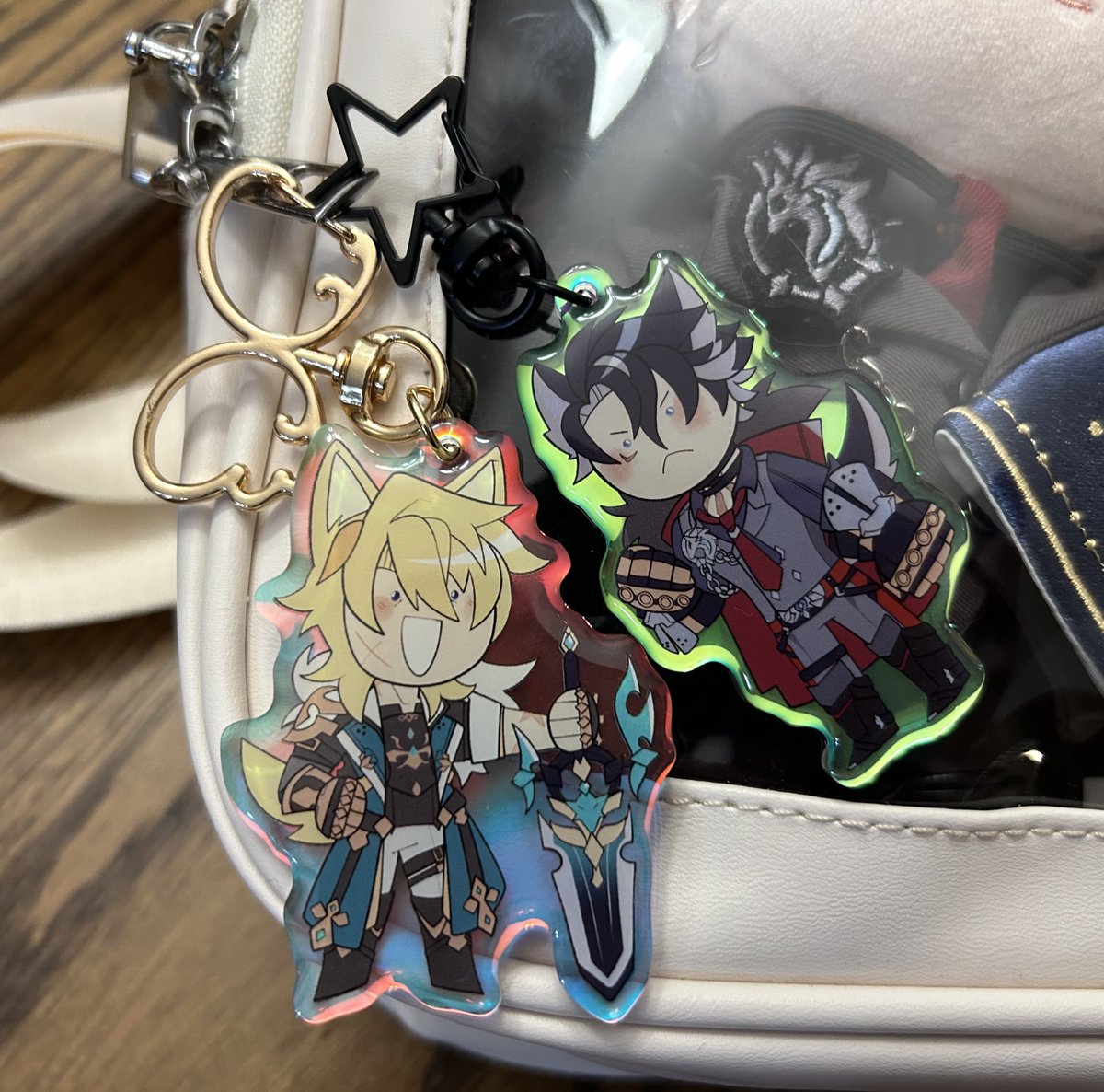tartaeya's tweet photo. Charms arrived!! I’ll ship them this weekend :D https://t.co/QHAgx21pxX