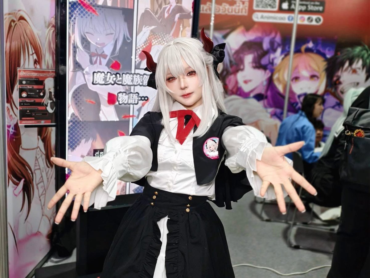 AnimicooTH's tweet photo. อีก 1 วันของความสดใสจาก วิเวียนนา Mikko NN ในงาน AFA26 ✨
ขอบคุณที่มาร่วมสร้างสีสันให้กับบูธ Animicoo 💖🥰
📲 ดาวน์โหลด Animicoo ได้แล้ววันนี้
https://t.co/JAKQ31jZ0r
#Animicoo
#AFA26
#AnimicooxAFA26
#อนิเมะสั้นแรกของไทย
#ฟินทุกเรื่องที่Animicoo https://t.co/PtT6jpxSgy