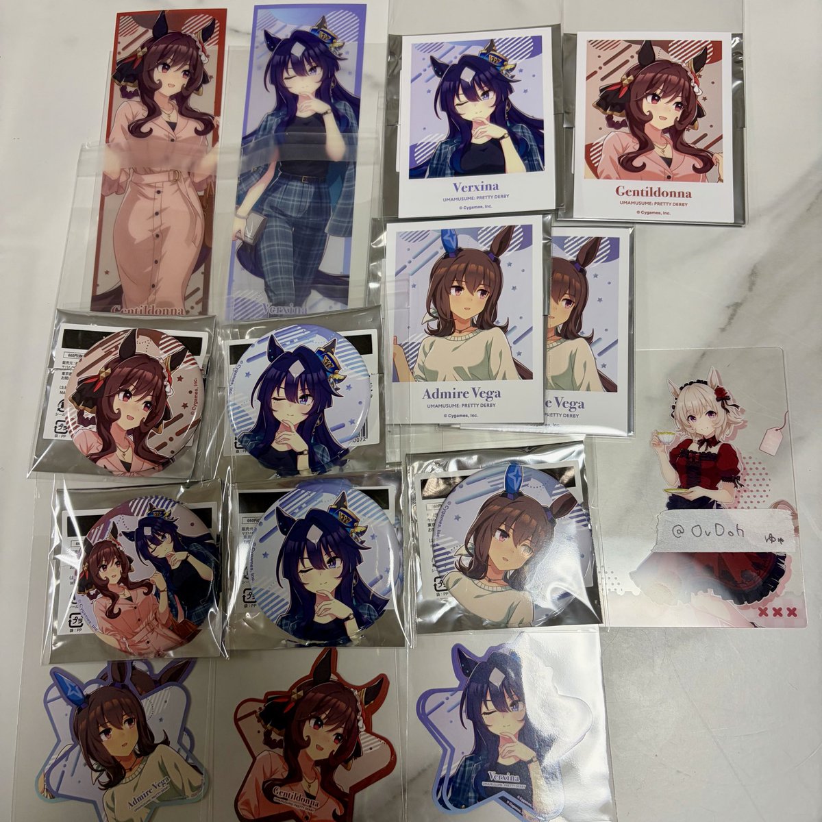 OvDoh's tweet photo. ウマ娘 ららぽーと 三井アウトレット コラボ
交換 譲渡

求→同種 カレンチャン

譲→ミホノブルボン、ジェンティルドンナ、ヴィルシーナ、アドマイヤベガ、ライスシャワー
or定価＋送料

郵送でのお取引、paypay、振込対応可能です
検索からでもお気軽にお声がけください https://t.co/2vUGSgLlsz