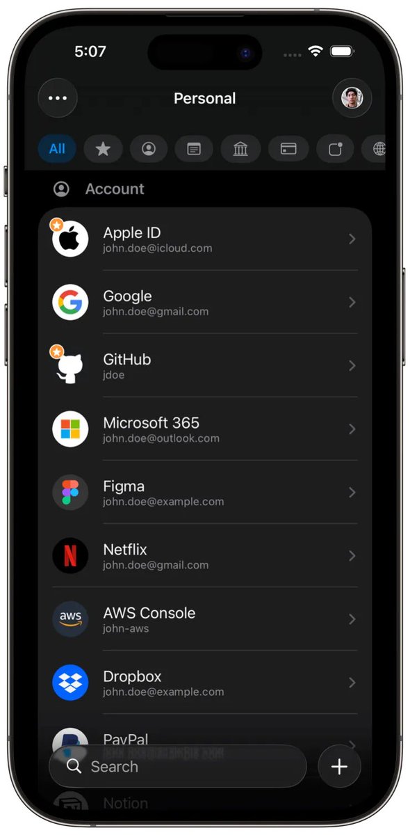 xiles's tweet photo. NexusVault — a personal vault for iPhone &amp; iPad. 
A simple, private vault — passwords, cards, licenses, notes, all locked down with on-device encryption.
No accounts. No servers. No tracking. Just your stuff, kept safe and unlocked with Face ID.
https://t.co/lv9Ps9Iu3Q
#iosapp https://t.co/rrMEynhJx9