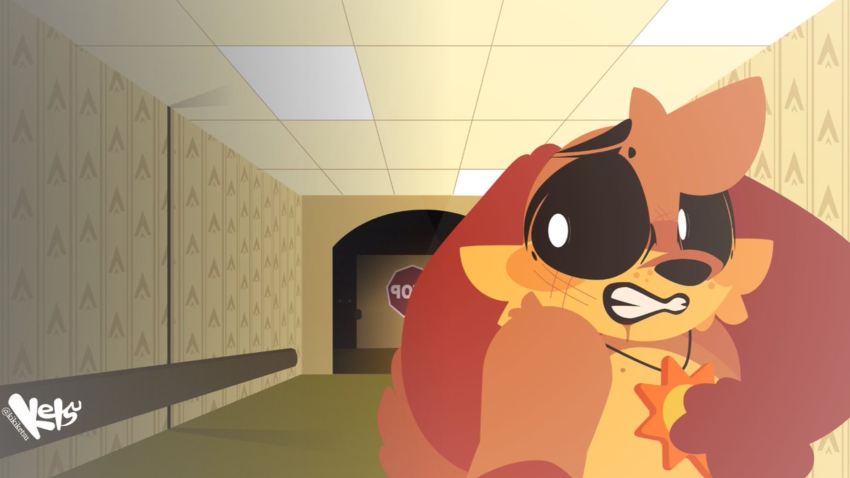 kikiketsu's tweet photo. I made it better. #backrooms https://t.co/3V0XG5htDe